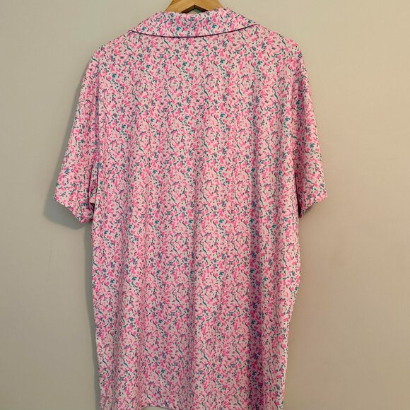 Nike Dri-Fit WM Phoenix Open Tour Micro Camo Performance Golf Polo Shirt - XL - Picture 5 of 7